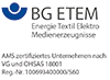 BG ETEM Zertifikat.
